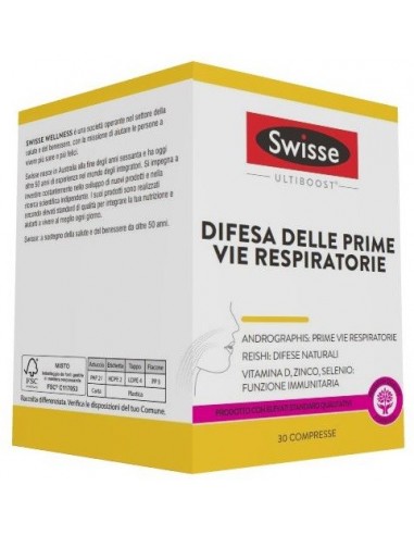 Swisse Difesa Delle Prime Vie Respiratorie 30 Compresse