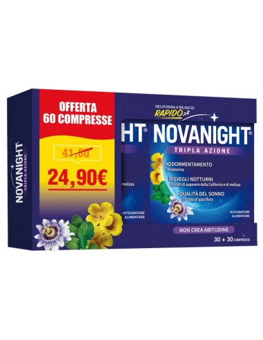 Novanight Bipacco 30 + 30 Compresse Promo