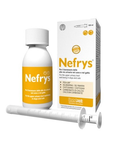 Nefrys Veg 100 100 Ml Con Siringa Dosatrice Alimento Complementare Per Cani E Gatti