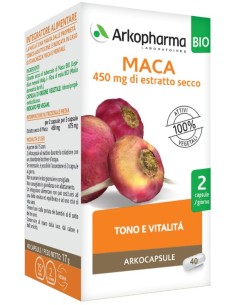 Arko Capsule Maca Bio 40 Capsule