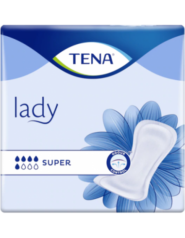 Assorbente Incontinenza Leggera Tena Lady Super Duo Pack 2x15 Pezzi