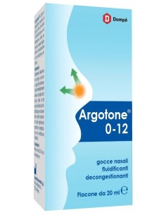 Argotone 0-12 Gocce Nasali 20 Ml