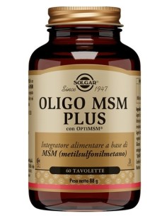 Oligo Msm Plus 60 Tavolette