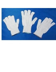 Guanto In Cotone Bianco 9,5