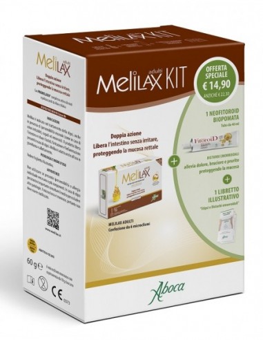 Melilax Adulti Kit Composto Da Melilax Adulti + Neofitoroid pomata