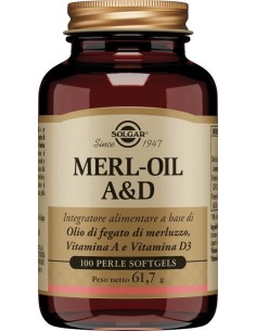 Merl Oil A&d 100 Perle Softgel