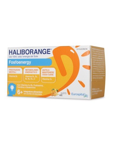 Haliborange Fosfoenergy 10 Flaconcini 10 Ml