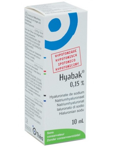 Hyabak 0,15% Soluzione Oftalmica 10 Ml