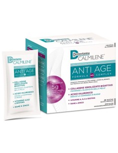 Dermovitamina Calmilene Antiage Ia A Base Di Collagene E Acido Ialuronico Polvere 30 Bustine