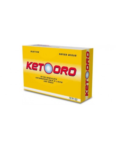 Ketooro*orale Grat 12 Bust 40 Mg