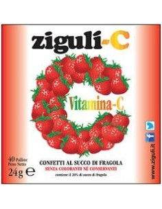 Ziguli C Fragola 40 Confetti 24 G