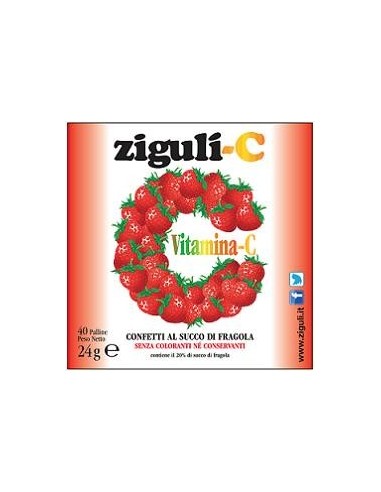 Ziguli C Fragola 40 Confetti 24 G