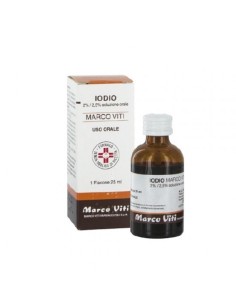 Iodio (marco Viti)*orale Soluz 20 Ml 2% + 2,5%