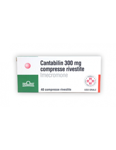 Cantabilin*40 Cpr Riv 300 Mg