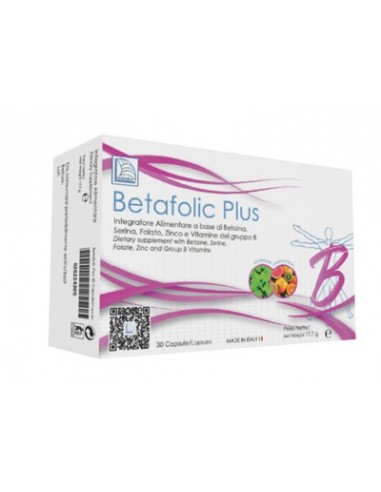Betafolic Plus 30 Capsule Astuccio 18,6 G