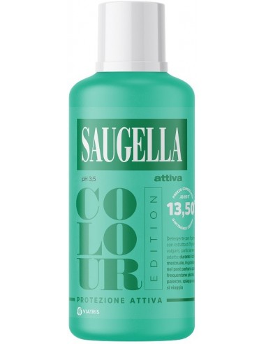 Saugella Attiva Colour Edition Detergente Igiene Intima 500ml
