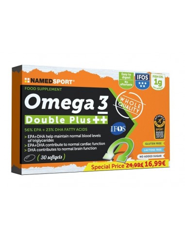 Omega 3 Double Plus 30 Softgel Promo