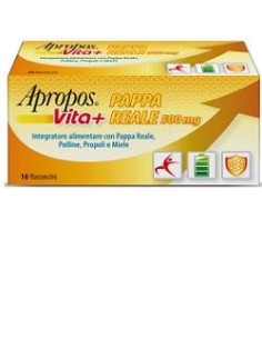 Apropos Vita+ Pappa Reale 500 Mg 10 Flaconcini 10 Ml