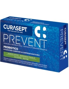 Curasept Prevent Probiotico 14 Compresse Masticabili