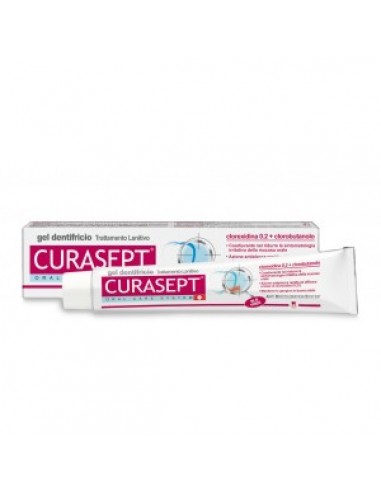 Curasept Gel Dentifricio Ads Dna Trattamento Lenitivo 75 Ml