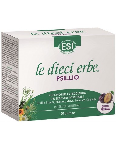 Esi Le Dieci Erbe Psillio 20 Bustine 5,6 G