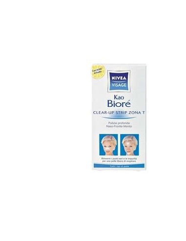 Nivea Viso Kao Biore' Clearup Strip Zona T