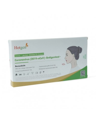 Test Antigenico Rapido Covid-19 Hotgen Autodiagnostico Determinazione Qualitativa Antigeni Sars-cov-2 In Tamponi Nasalimediante