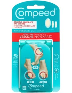 Compeed Cerotti Per Vesciche Misto 5 Pezzi