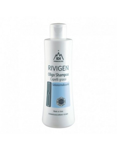 Rivigen Oligo Shampoo Capelli Grassi 200 Ml