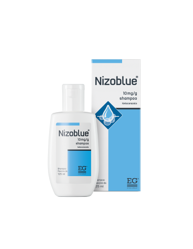 Nizoblue 10 mg/g Shampoo - 125 ml