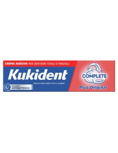 Kukident Plus Original Crema Adesiva Dentiere 40 G