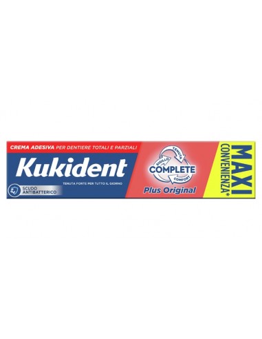 Kukident Plus Original Crema Adesiva Dentiere 65 G