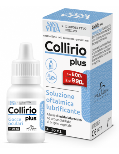 Gocce Oculari Sanavita Collirio Plus 10 Ml