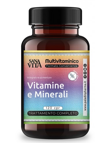 Sanavita Multivitaminico 120 Compresse