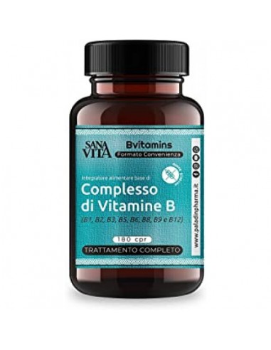 Sanavita B Vitamins 180 Compresse