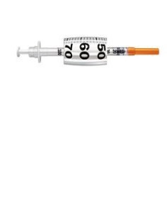 Siringa Per Insulina Pic Insumed 1 Ml 100 Ui Ago Gauge 30 Lunghezza 8 Mm Senza Spazio Morto 3 Sacchetti Da 10 Pezzi