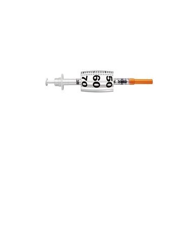Siringa Per Insulina Pic Insumed 1 Ml 100 Ui Ago Gauge 30 Lunghezza 8 Mm Senza Spazio Morto 3 Sacchetti Da 10 Pezzi