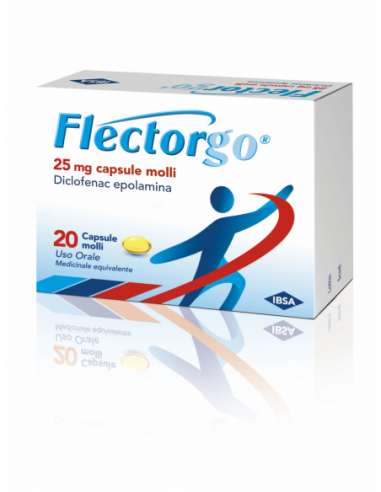 Flectorgo*20 Cps Molli 25 Mg