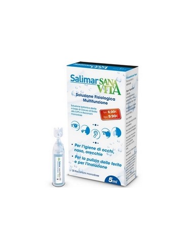 Sanavita Soluzione Fisiologica 30 Fialoidi X 5 Ml