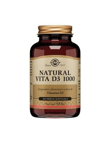 Natural Vita D3 1000 100 Perle Softgel