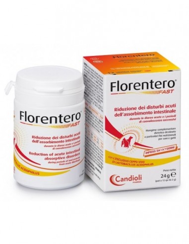 Florentero Fast Barattolo Da 12 Compresse Appetibili Da 2 G