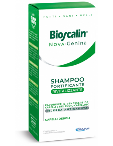 Bioscalin Nova Genina Shampoo Fortificante Rivitalizzante 200 Ml