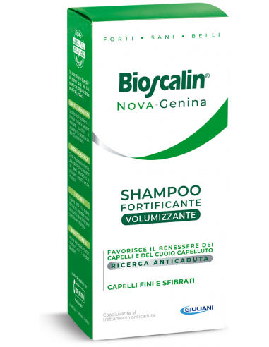 Bioscalin Nova Genina Shampoo Fortificante Volumizzante 200ml