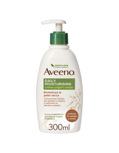 Aveeno Crema Corpo Yogurth Vaniglia&avena 300 Ml Promo