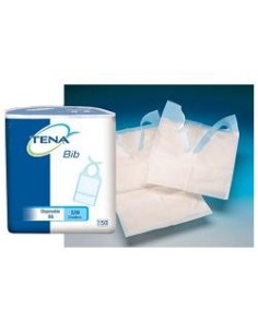 Bavaglia Monouso Tena Bib Misura Media/large 150 Pezzi