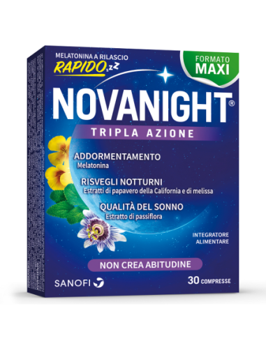 Novanight 30 Compresse Rilascio Radido New