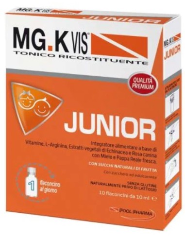 Mgk Vis Tonico Ricostituente Junior 10 Flaconcini Da 10 Ml