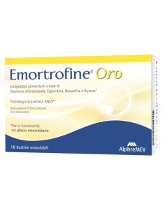 Emortrofine Oro 18 Bustine Da 3 G