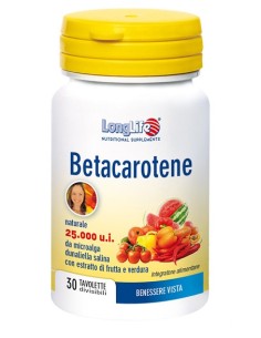Longlife Betacarotene 25000 Ui 30 Compresse