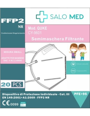 Salo Med Mask Ffp2 20 Pezzi